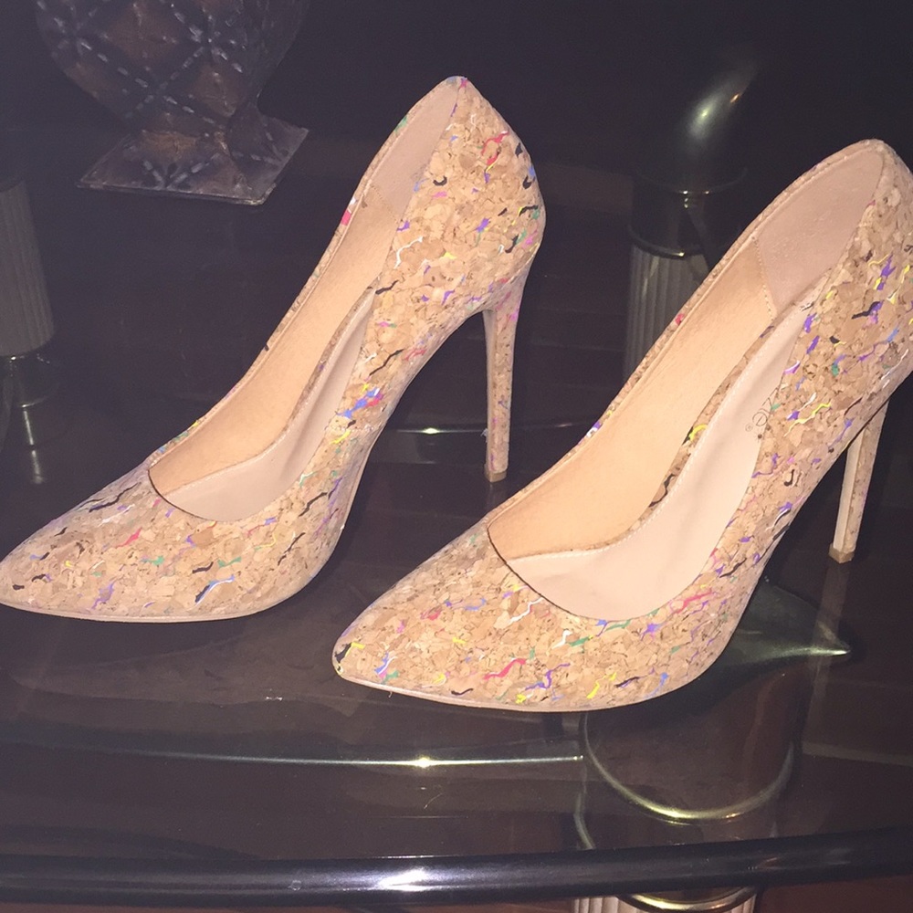 Cork Pumps from Shoedazzle